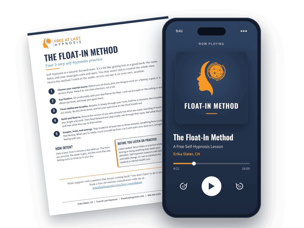 The Float-In Method free self-hypnosis audio and guide